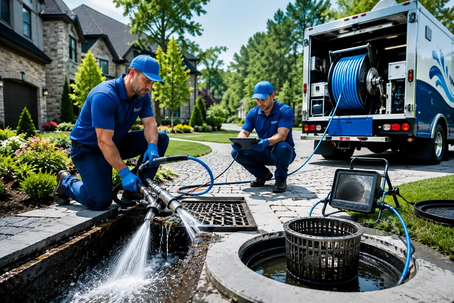 Local outdoor drain cleaning professionals in Blue Jay, CA